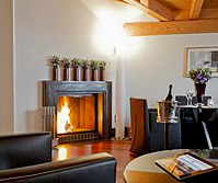 Suite Fireplace Grand Belleveue ghstaad photo