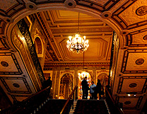 Stairway at Sir Francis Drake Hotel Lobby photo