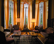 Lounge at Grand Hotel Giessbach
