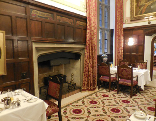 Thornbury Castle Hotel Restaurant