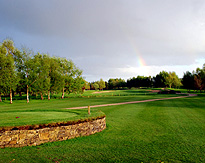 Golf Course in Ireland Rainbow photo